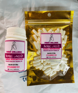 Boric acid suppository