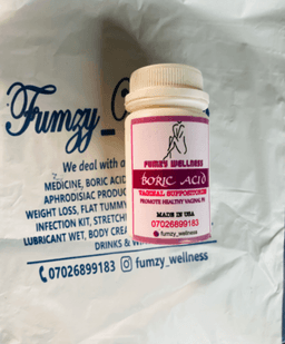 Boric acid suppository