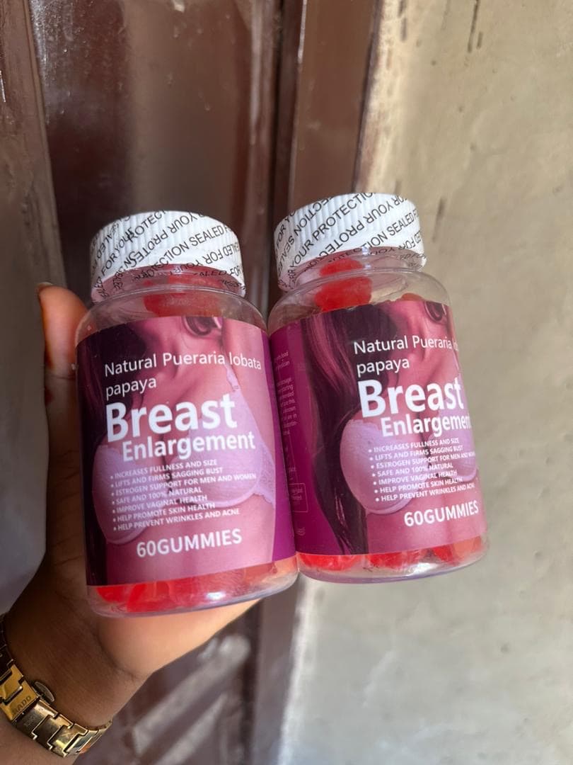 Breast enlargement gummies
