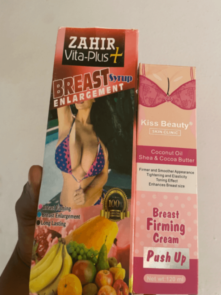 Breast firm and enlargement combo
