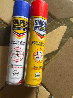Snipers spray